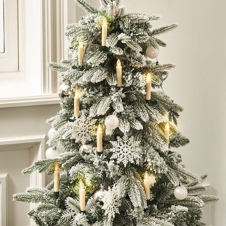 Freya Mini Taper Candles with Clips, Set of 8 | Lights.com