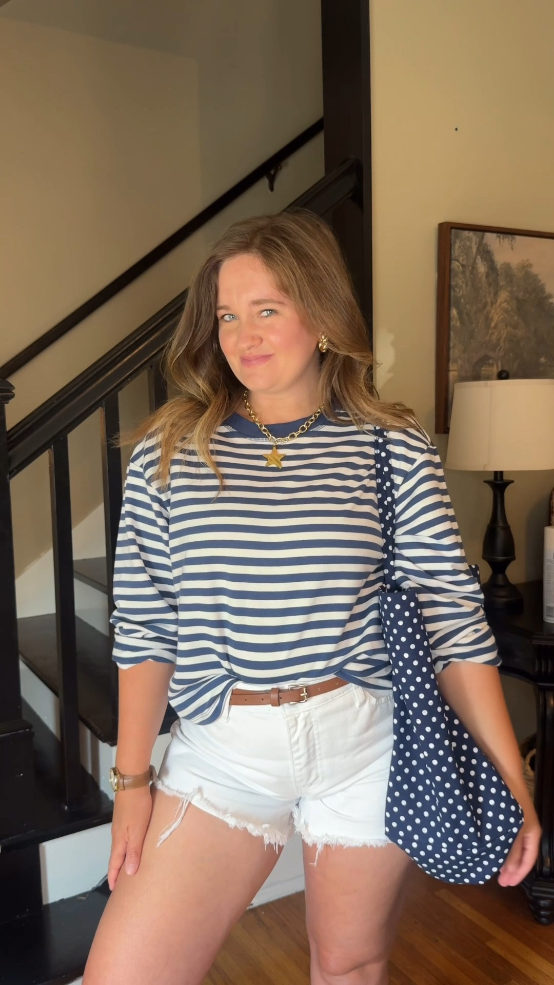 Classic summer style never goes out of season. 🇺🇸✨ This striped Walmart top + white denim shorts is an easy outfit you’ll wear on repeat all summer long. Comfortable, timeless, and budget-friendly! 🤍💙

#WalmartFashion #WalmartFinds #AffordableStyle #SummerStyle #EverydayOutfit CoastalStyle ClassicStyle BlueAndWhite CasualChic WeekendStyle SummerOutfit MomStyle OOTD FashionFinds BudgetFashion StripedStyle DenimShorts

#LTKgrwm #LTKootd #LTKSeasonal