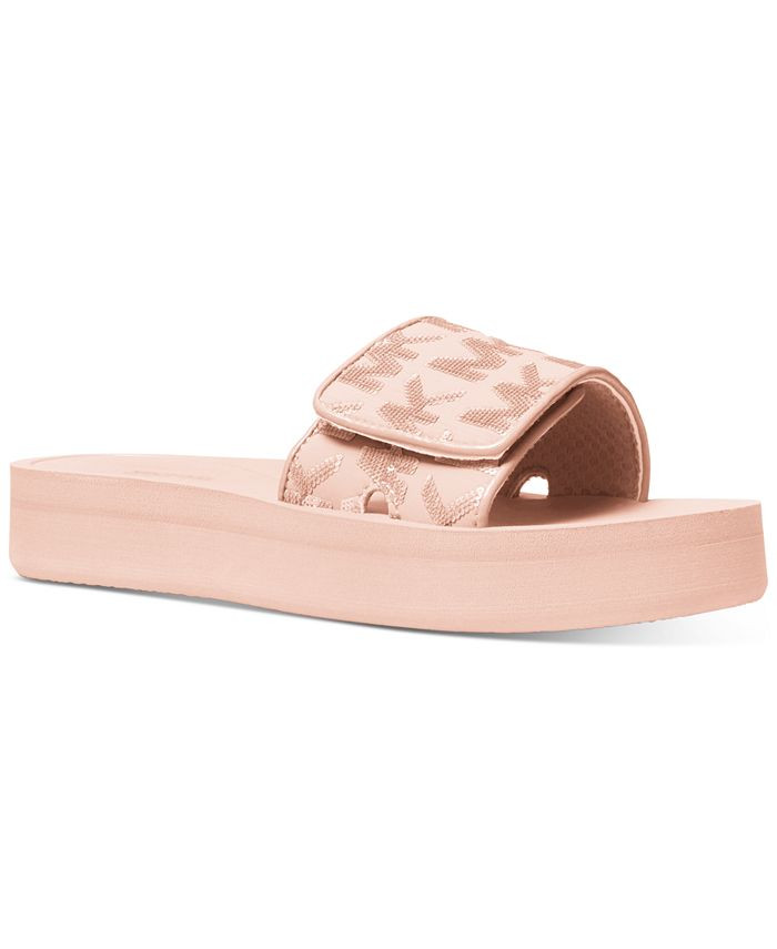 Michael Kors Women's MK Platform Pool Slide Sandals & Reviews - Sandals - Shoes - Macy's | Macys (US)