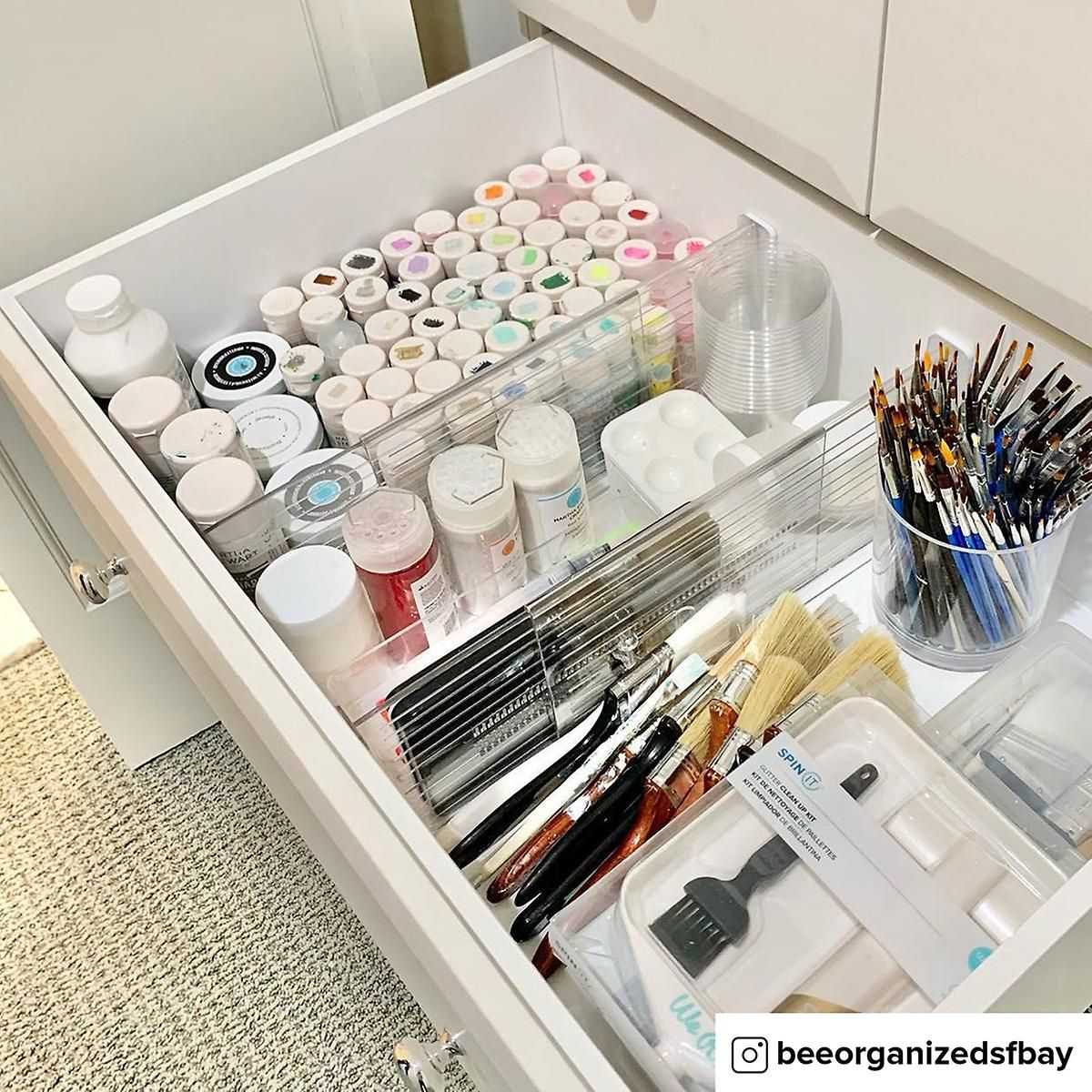 iDesign Linus Adjustable Deep Drawer Dividers | The Container Store
