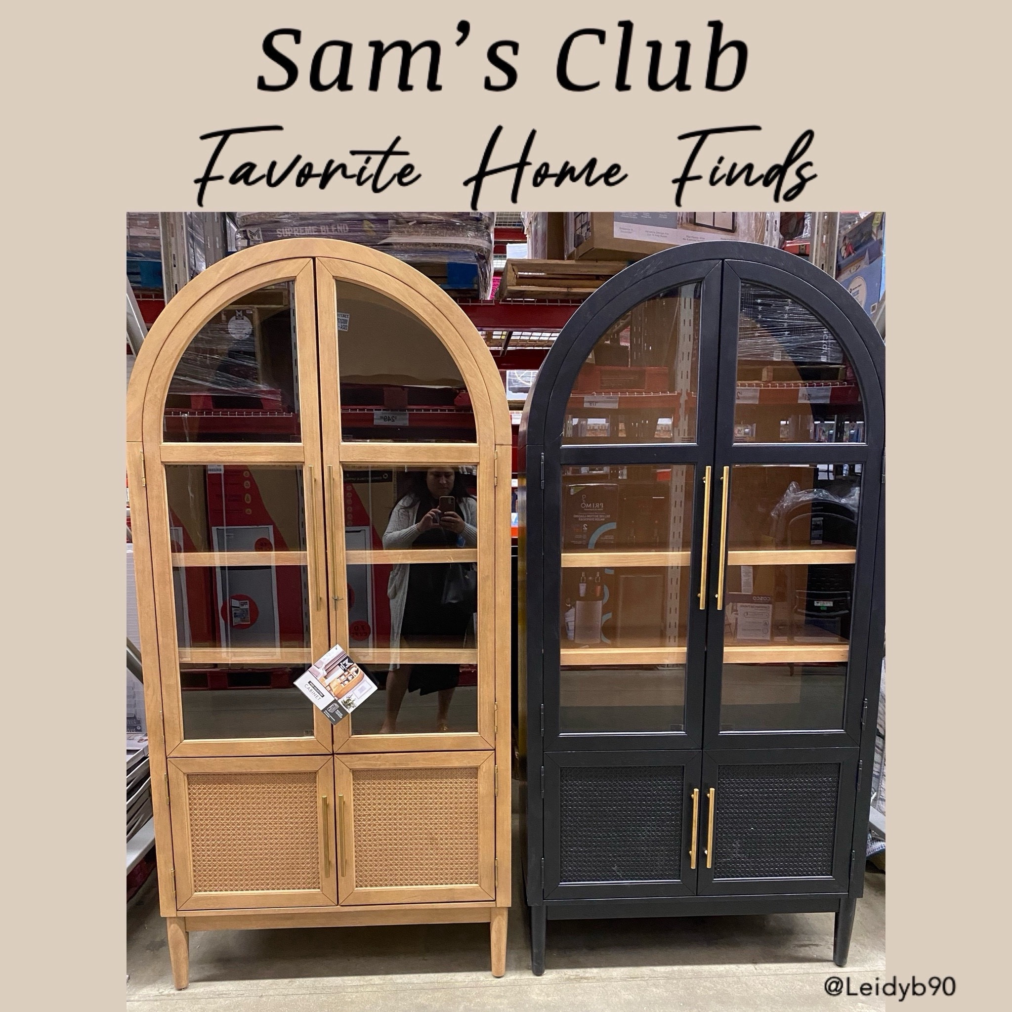 Sam’s Club Favorite Home Finds ✨
Curio cabinet, arch cabinet, bookcase, tall cabinet, sideboard, tv stand, patio bar


#LTKHome #LTKSaleAlert #LTKSeasonal