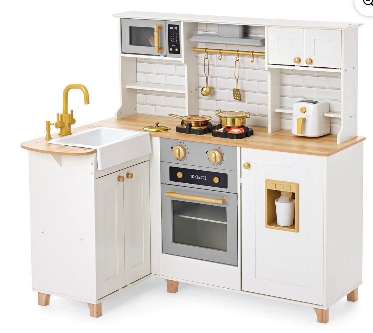 $30 off this play kitchen today making it $99! Such a good deal 👏🏻

#LTKKids #LTKHoliday #LTKGiftGuide