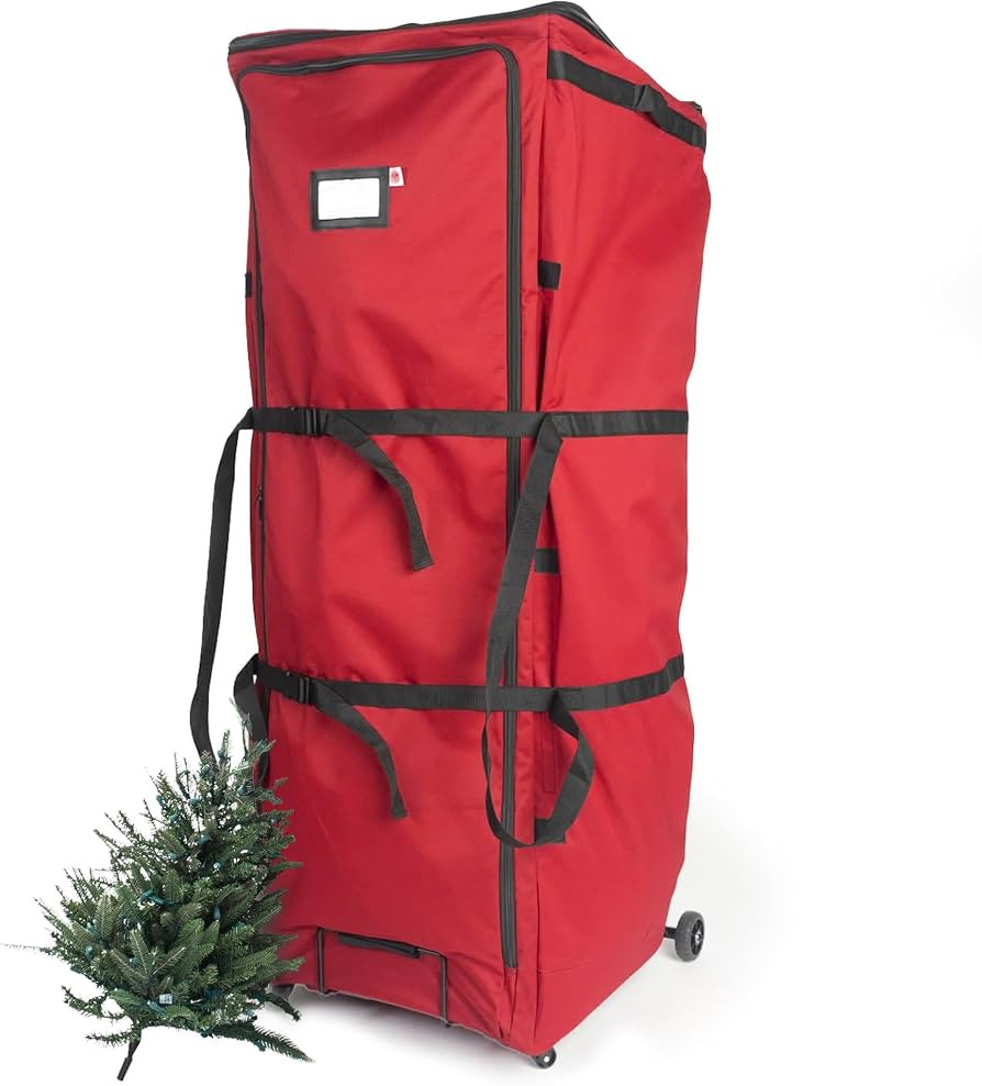 Santa's Bags Rolling 12 Ft Christmas Tree Storage Bag with Wheels | Amazon (US)