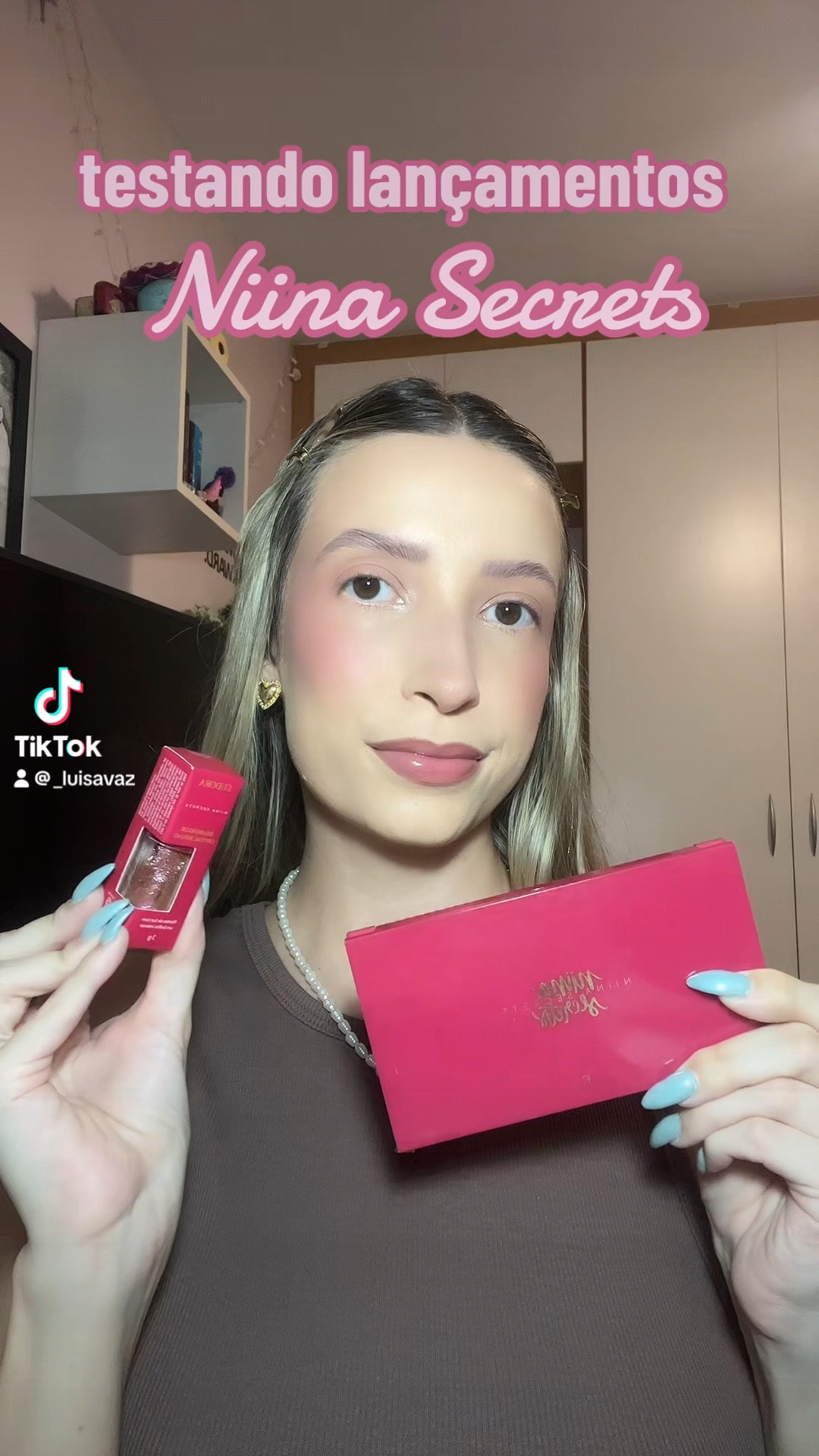 Mais um produto perfeito de Linha Niina Secrets! Já tô doida pra combinar com outras sombras 🩷

#LTKbrasil #LTKbeauty #LTKgiftguide