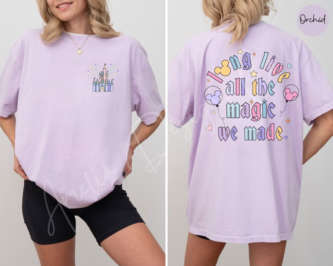 Swiftie Disney Inspired Shirt | Long Live Magic T-shirt | Taylor Castle Tee | Princess Vacation S... | Etsy (US)