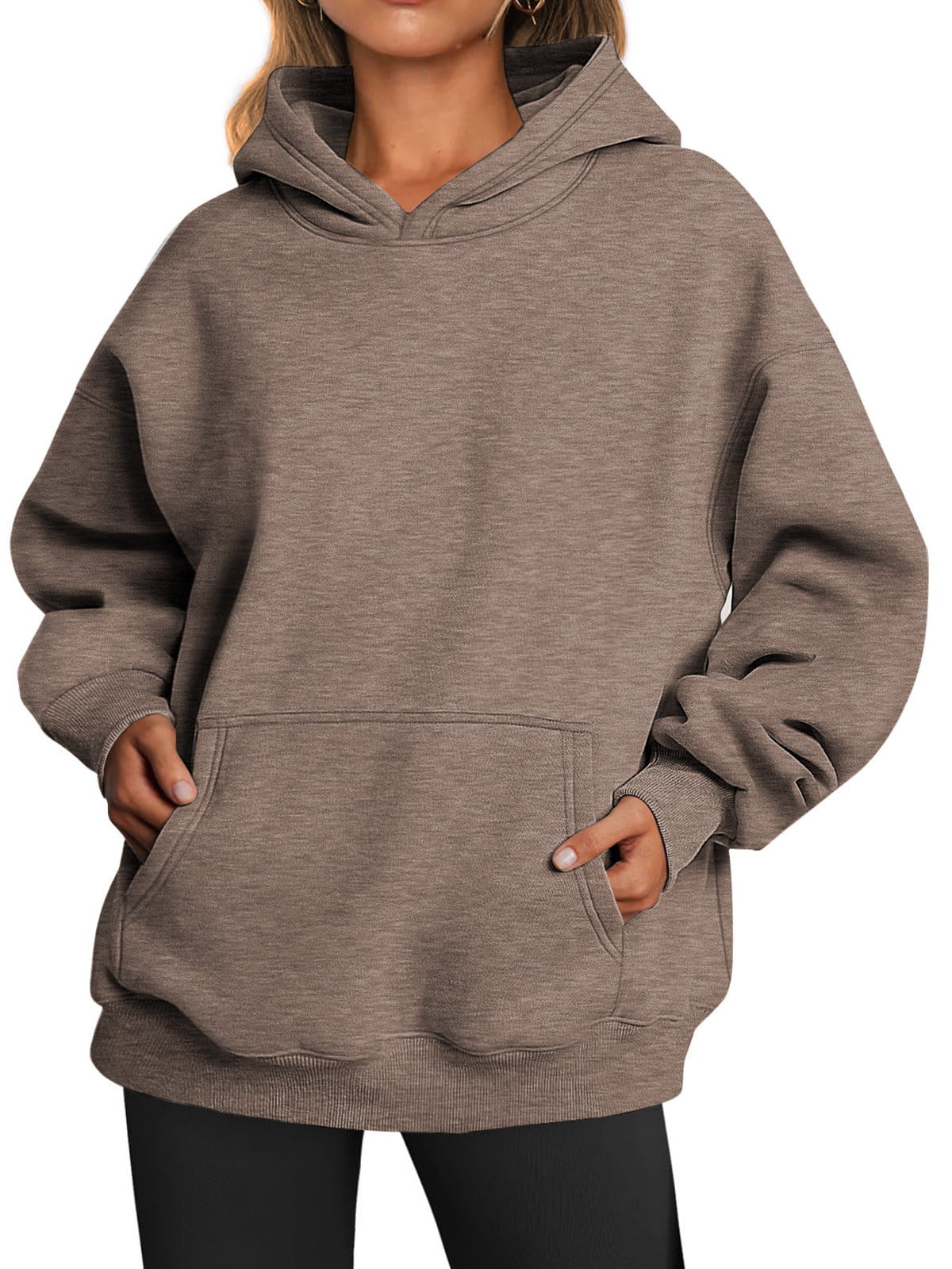 Fantaslook Hoodies for Women Oversized Fleece Sweatshirts Long Sleeve Pullover Tops Fall Outfits ... | Walmart (US)