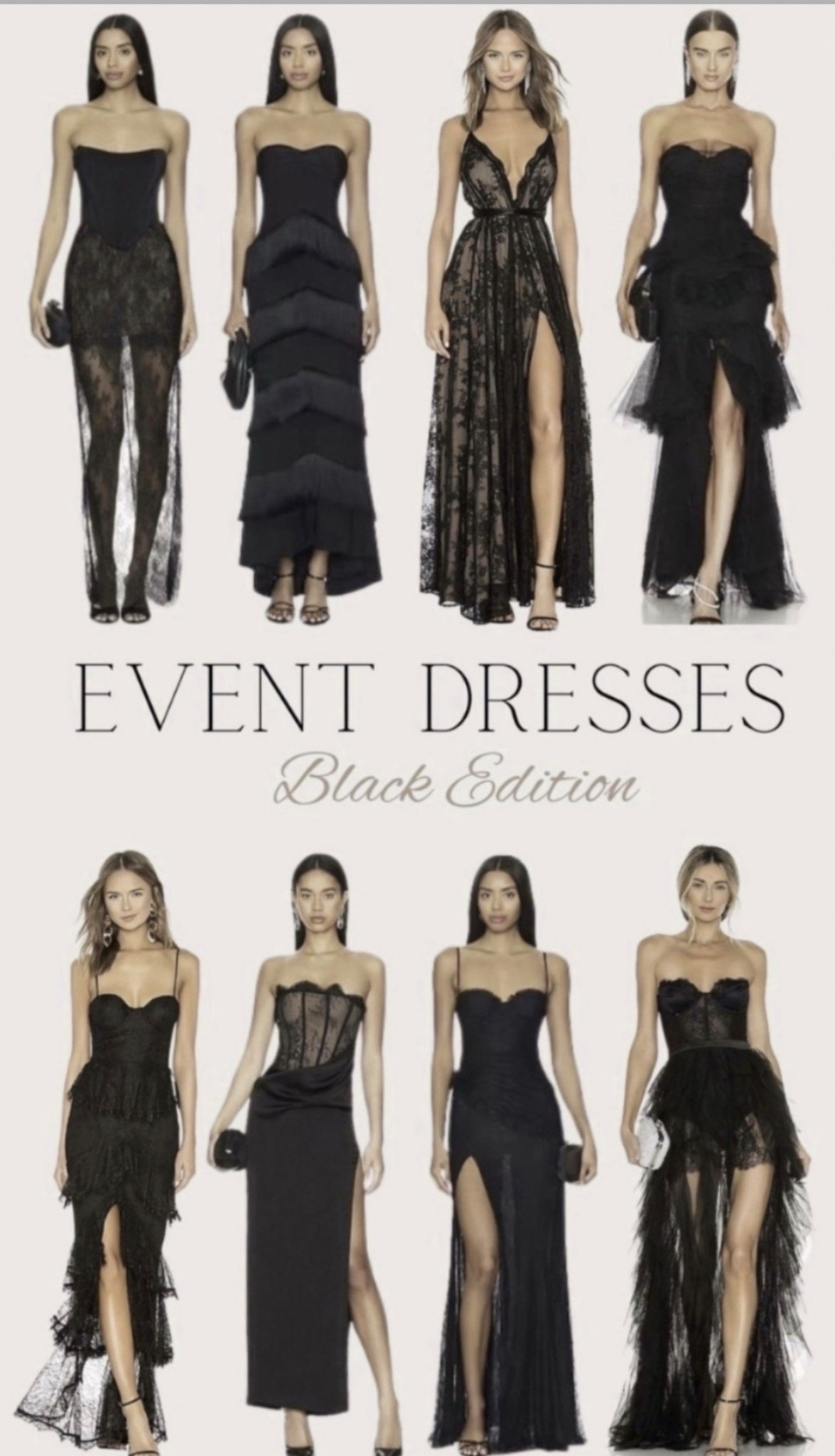Event dresses/ black tie / wedding guest


#wedding #weddingguest #dress #gown #eventdress #blacktie #lace #fall #fallwedding #maxidress 

#LTKWedding #LTKParties #LTKStyleTip
#LTKFindsUnder50 #LTKU #LTKFindsUnder100 

#LTKHoliday #LTKGiftGuide #LTKOver40

#LTKCyberWeek #LTKHoliday #LTKootd

#LTKootd #LTKWedding #LTKU