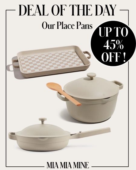 Huge @OurPlace Sale happening now! Save  up to 45% on my favorite cookware
 #FromOurPlace



#LTKCyberweek #LTKsalealert #LTKHoliday