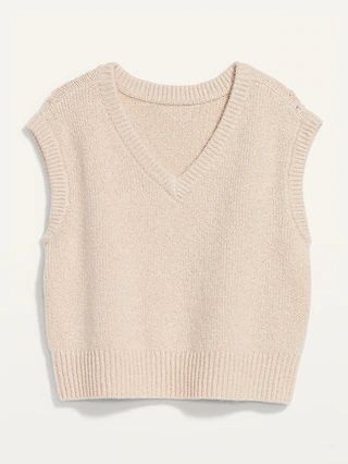 Slouchy Layering Sweater Vest for Women | Old Navy (US)