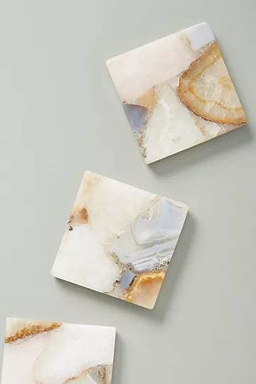 Morgan Agate Coaster | Anthropologie (US)