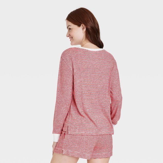 Women's Striped Perfectly Cozy Sweatshirt - Stars Above™ | Target