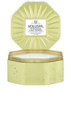 Lime Jardin Vermeil 3 Wick Candle
                    
                    Voluspa | Revolve Clothing (Global)