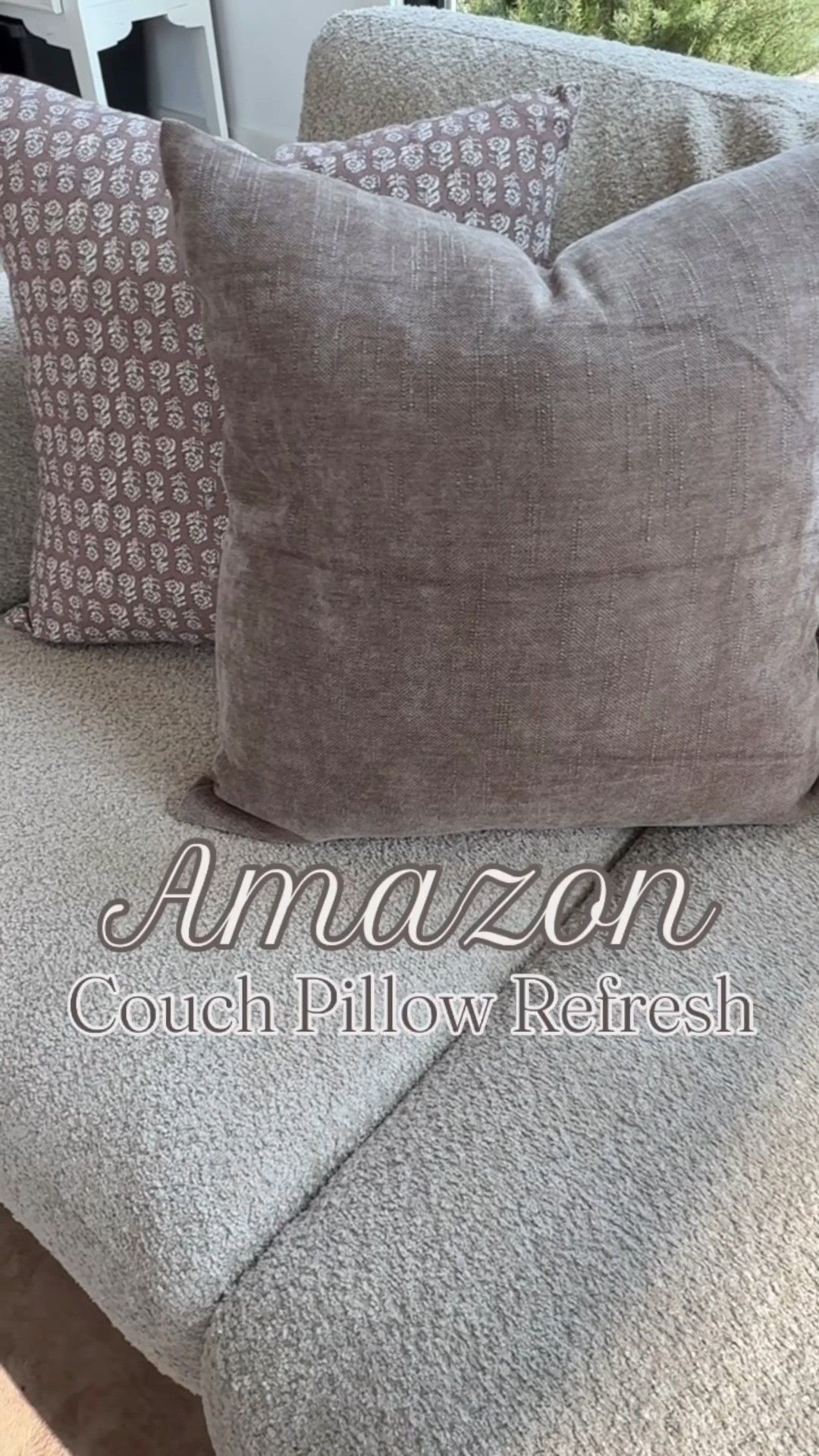 
Sometimes it’s the smallest changes that make the biggest difference 🤎

Swapping out pillow covers instantly makes our couch feel cozier and more inviting for fall evenings🍂🤍


#cozyhomevibes #neutralhomedecor #simplehomestyle #homerefresh #livingroomstyle #cozyseason #fallhomedecor #cozyliving #styledspaces #warmandcozy #homedecorinspo #interiorstyled #homeaesthetic #interiorvibes #mycozyhome 

#LTKSeasonal #LTKFindsUnder50 #LTKHome