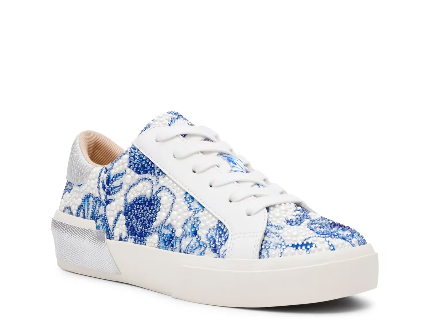 Betsey Johnson Damon Sneaker | Women's | Blue | Size 7.5 | Sneakers | DSW