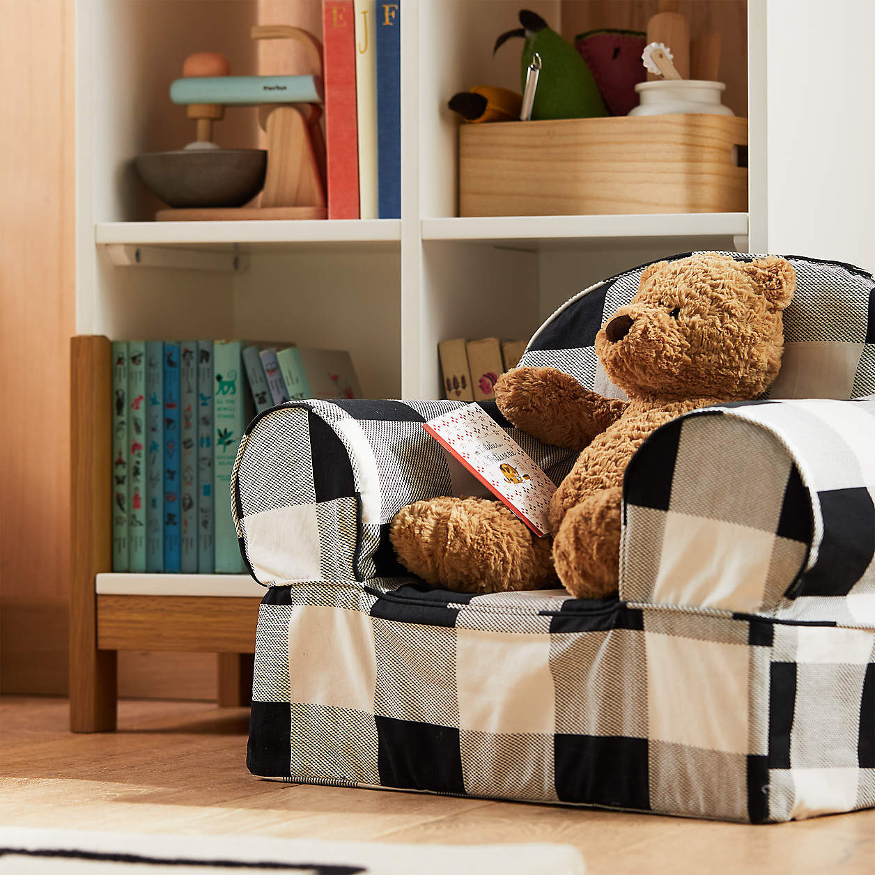Jellycat Medium Brown Bear Kids Plush Stuffed Animal | Crate & Kids | Crate & Barrel