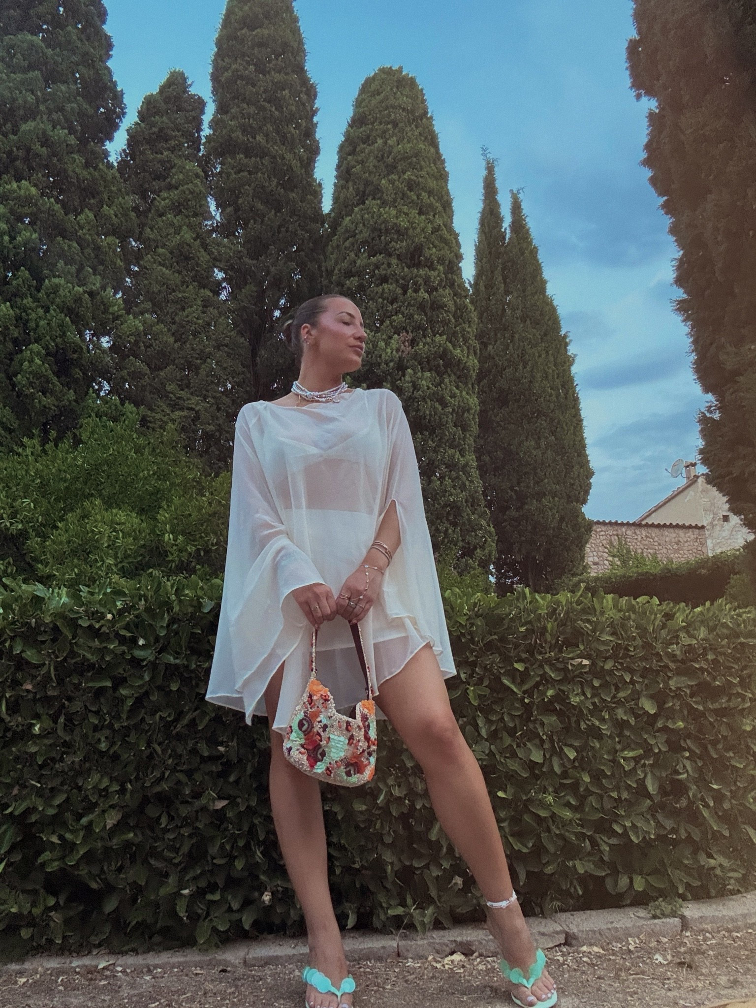 This cape dress 🤩 perfect throw on for Mallorca nights. took M!

#LTKSeasonal #LTKTravel #LTKootd