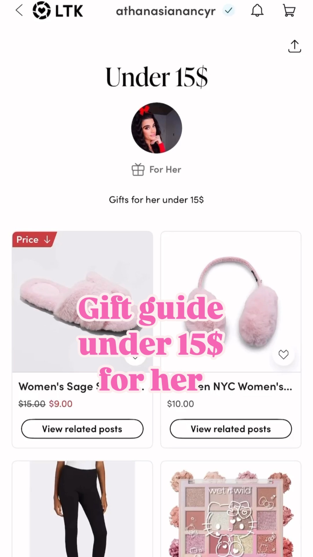 Girly gifts for her under 15$


#LTKSaleAlert #LTKFindsUnder50 #LTKGiftGuide