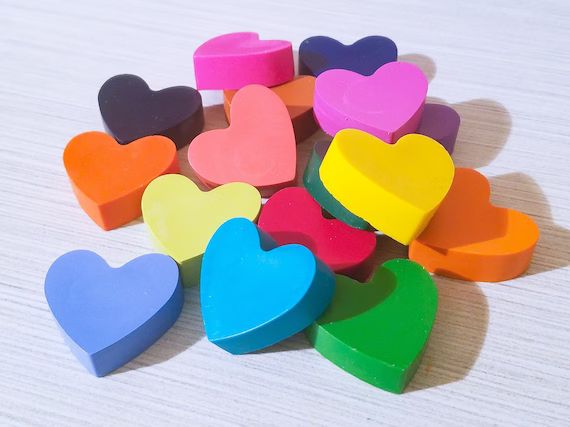 Heart Shaped Crayons | Etsy | Etsy (US)