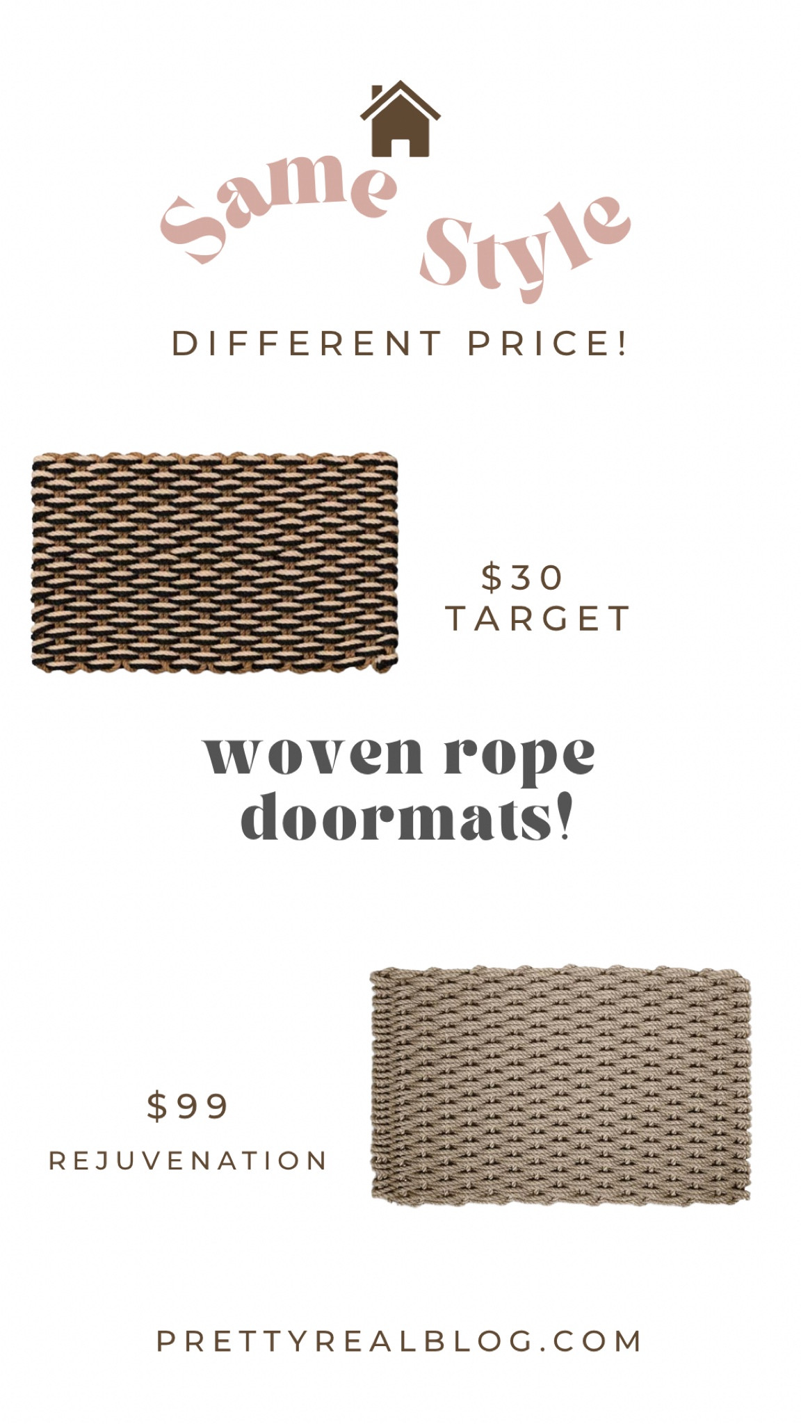 Pretty woven rope doormats for fall. Look for less. Rejuvenation inspired. Fall home decor, porch decor 

#LTKHome