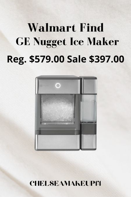 Walmart Find // GE Nugget Ice Maker // Sale 

#LTKSaleAlert #LTKHome
