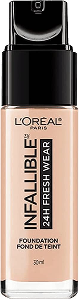 L'Oreal Paris Makeup Infallible Up to 24 Hour Fresh Wear Foundation, Rose Ivory, 1 fl; Ounce | Amazon (US)