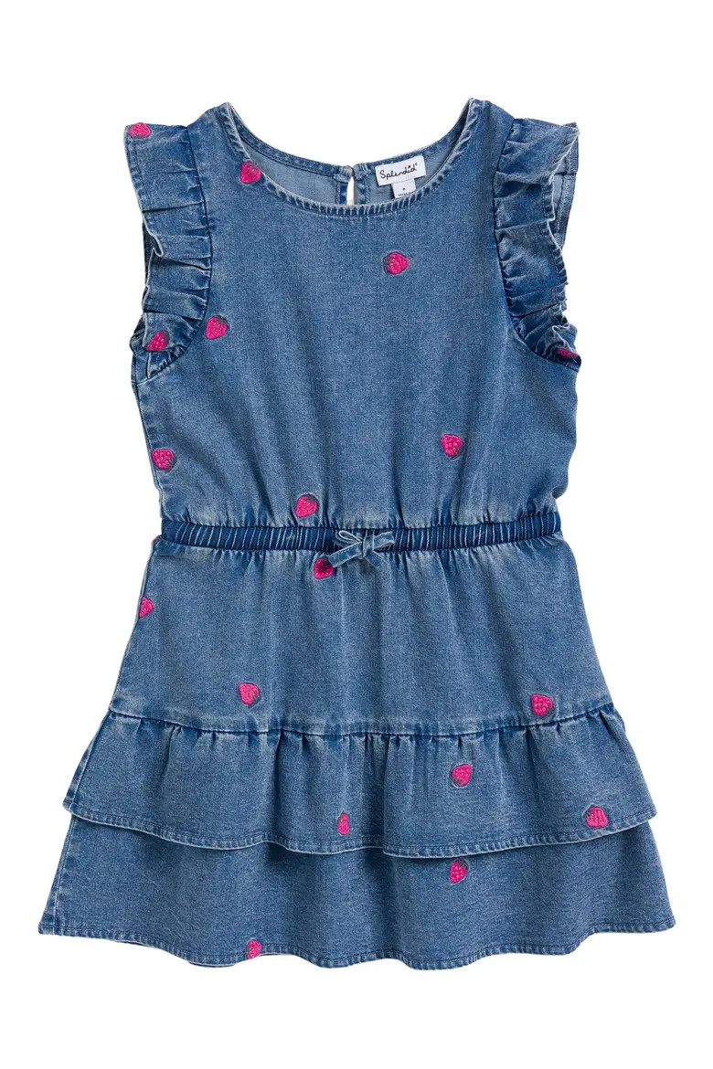 Kids' Berry Sweet Denim Dress (Women) | Nordstrom | Nordstrom