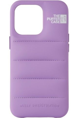 Urban Sophistication - Purple 'The Puffer' iPhone 13 Pro Case | SSENSE