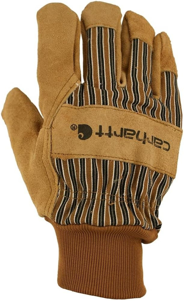 Carhartt Men's A512 Insulated Suede Knit Cuff Work Glove | Amazon (US)