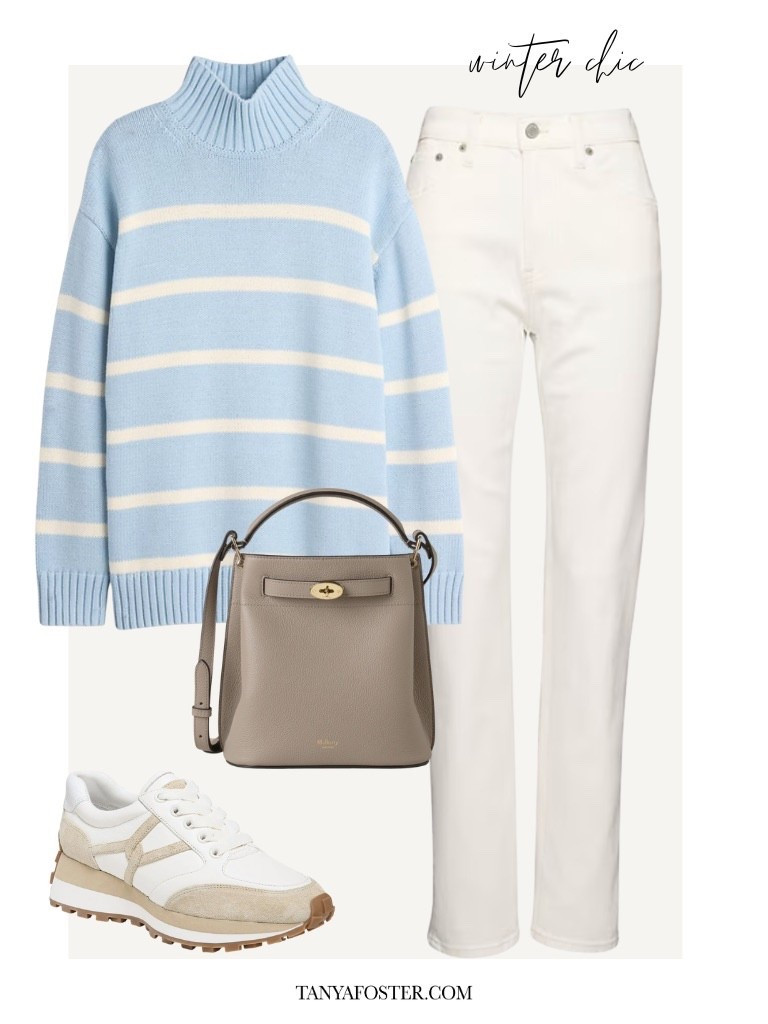 Chic sweater combo for late winter 

#LTKSeasonal #LTKootd