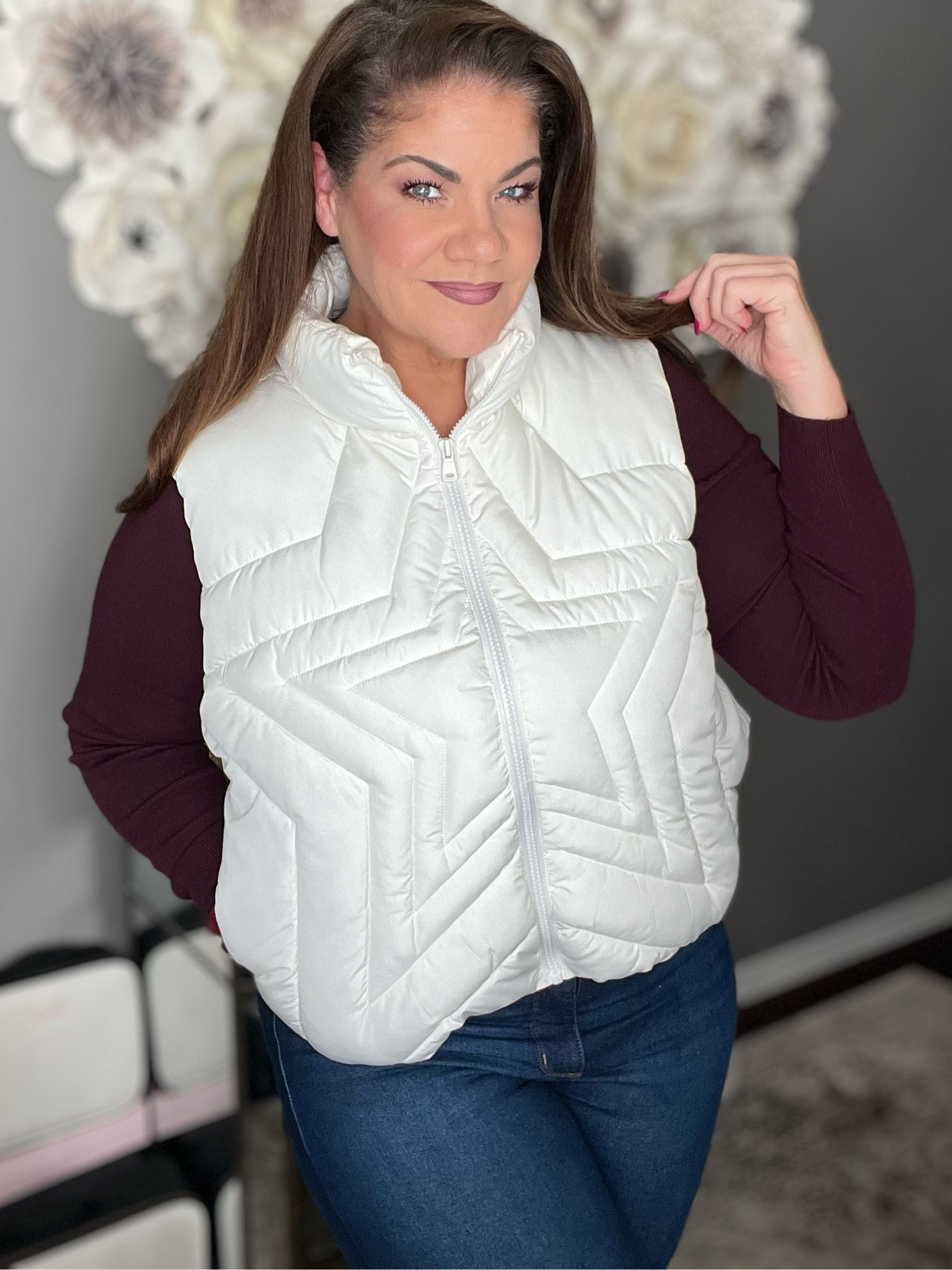 Sorry not sorry… I HAD to do it.  Yes, I went back to Walmart and got the star puffer!  I mean for the price point, I couldn’t afford not to!  

#LTKBeauty #LTKMidsize #LTKStyleTip