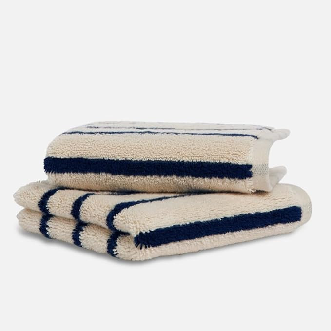 Brooklinen Super-Plush Turkish Cotton Washcloths Set of 2 Cotton, 820 GSM, Highly Absorbent, Mach... | Amazon (US)