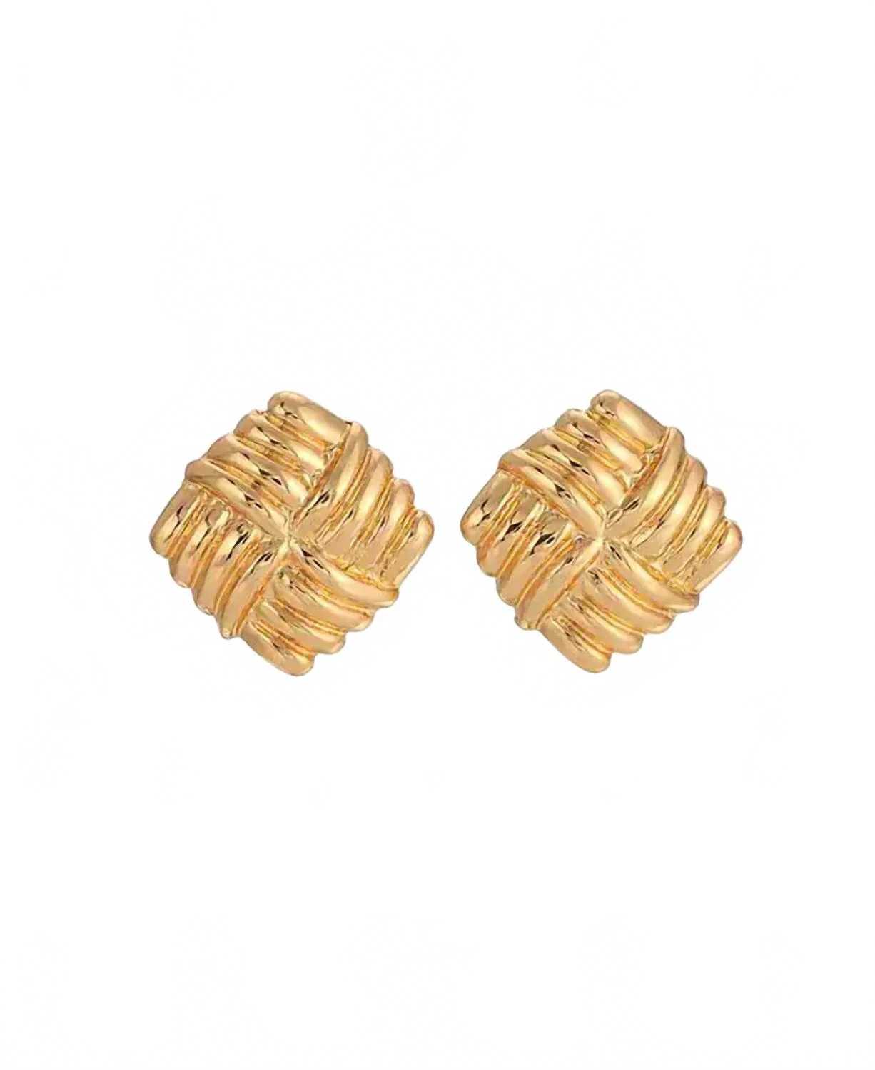 Women's Wind Earrings In Gold | Shop Simon