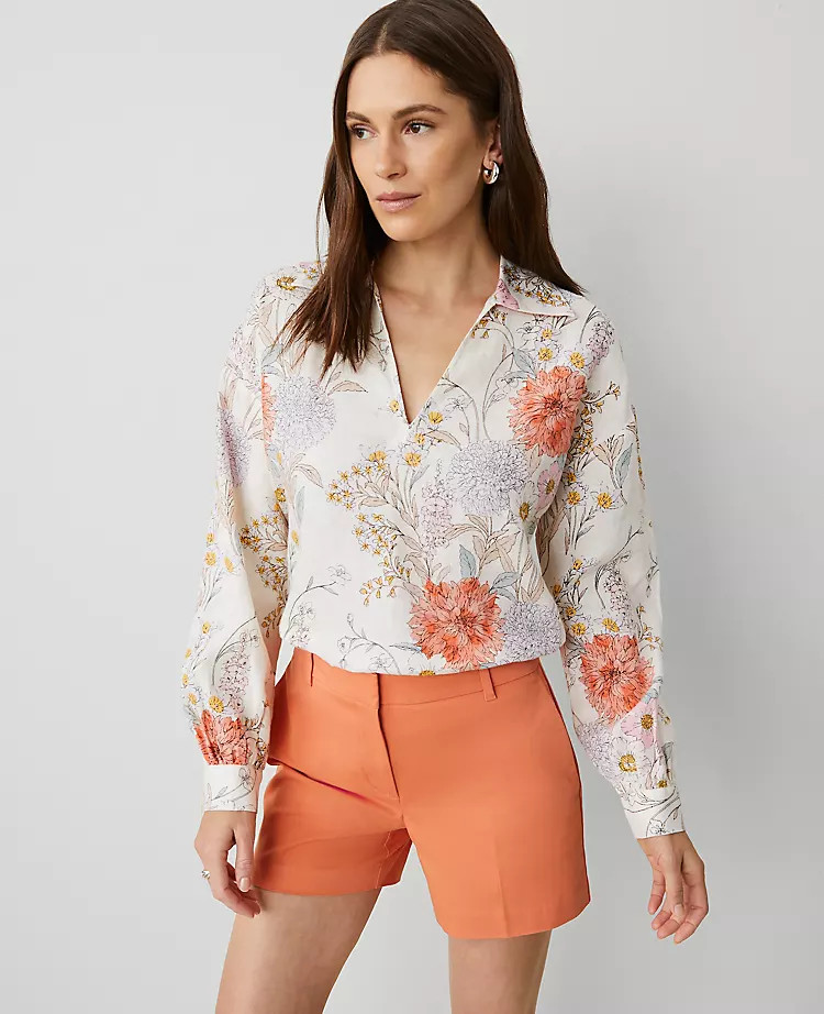 Romantic Floral Top | Ann Taylor