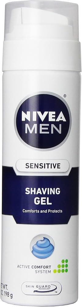 Nivea For Men Shaving Gel, Sensitive, 7 oz | Amazon (US)