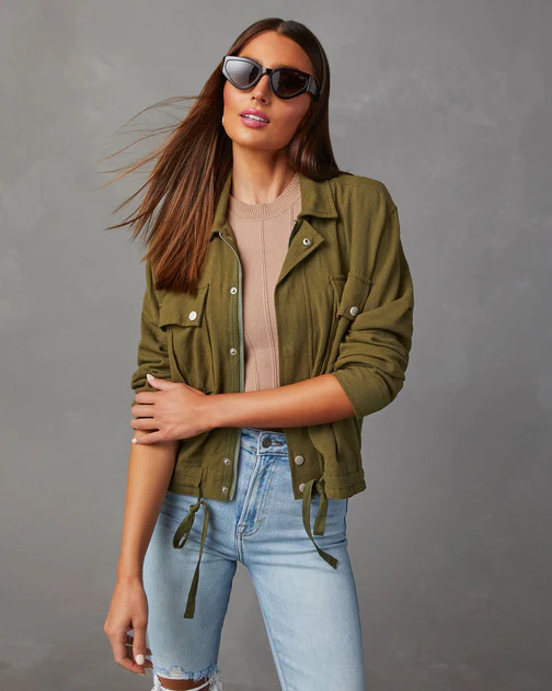 Capone Lightweight Utility Jacket - Olive | VICI