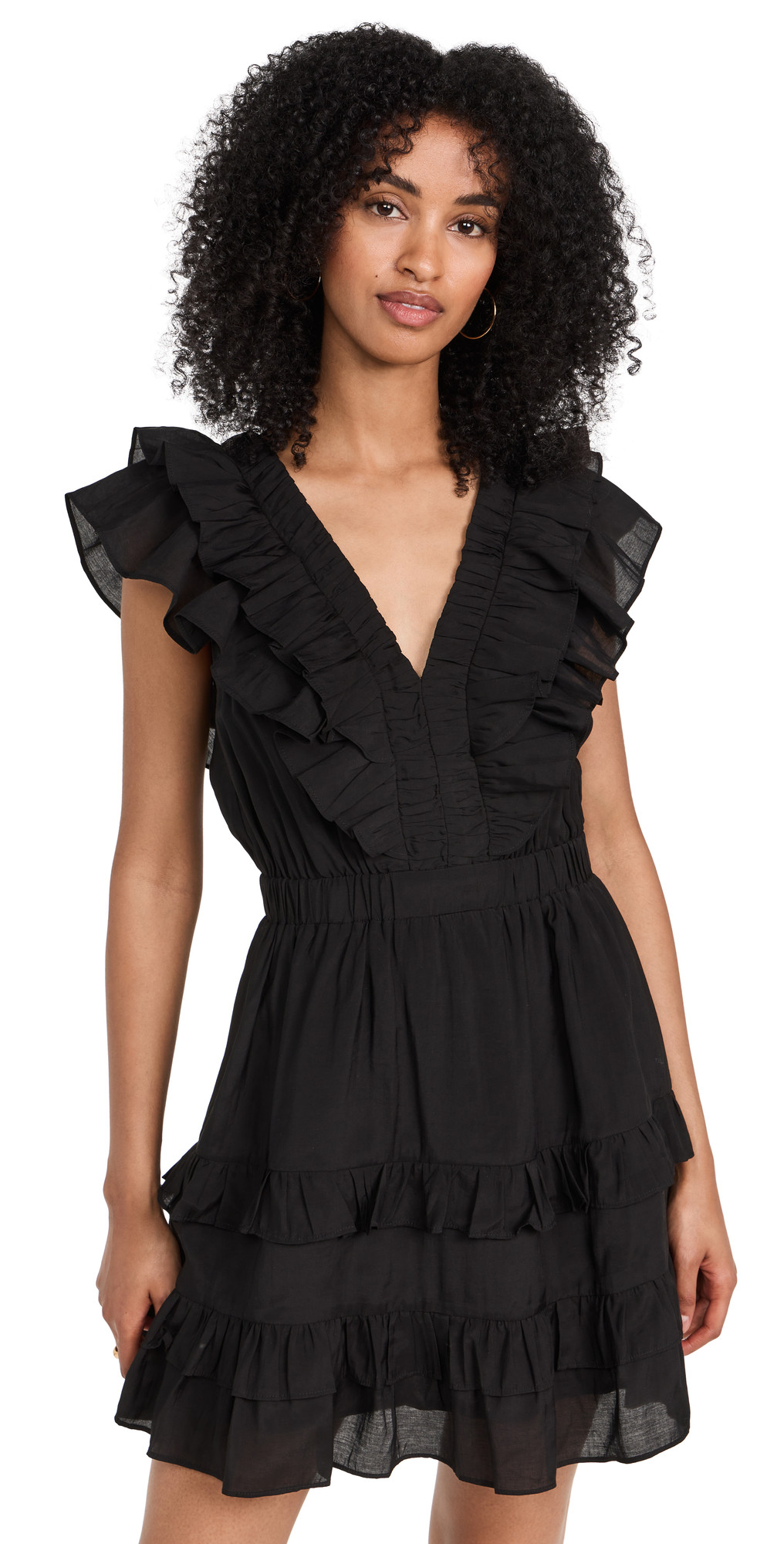 endless rose Ruffle Detail Mini Dress | Shopbop