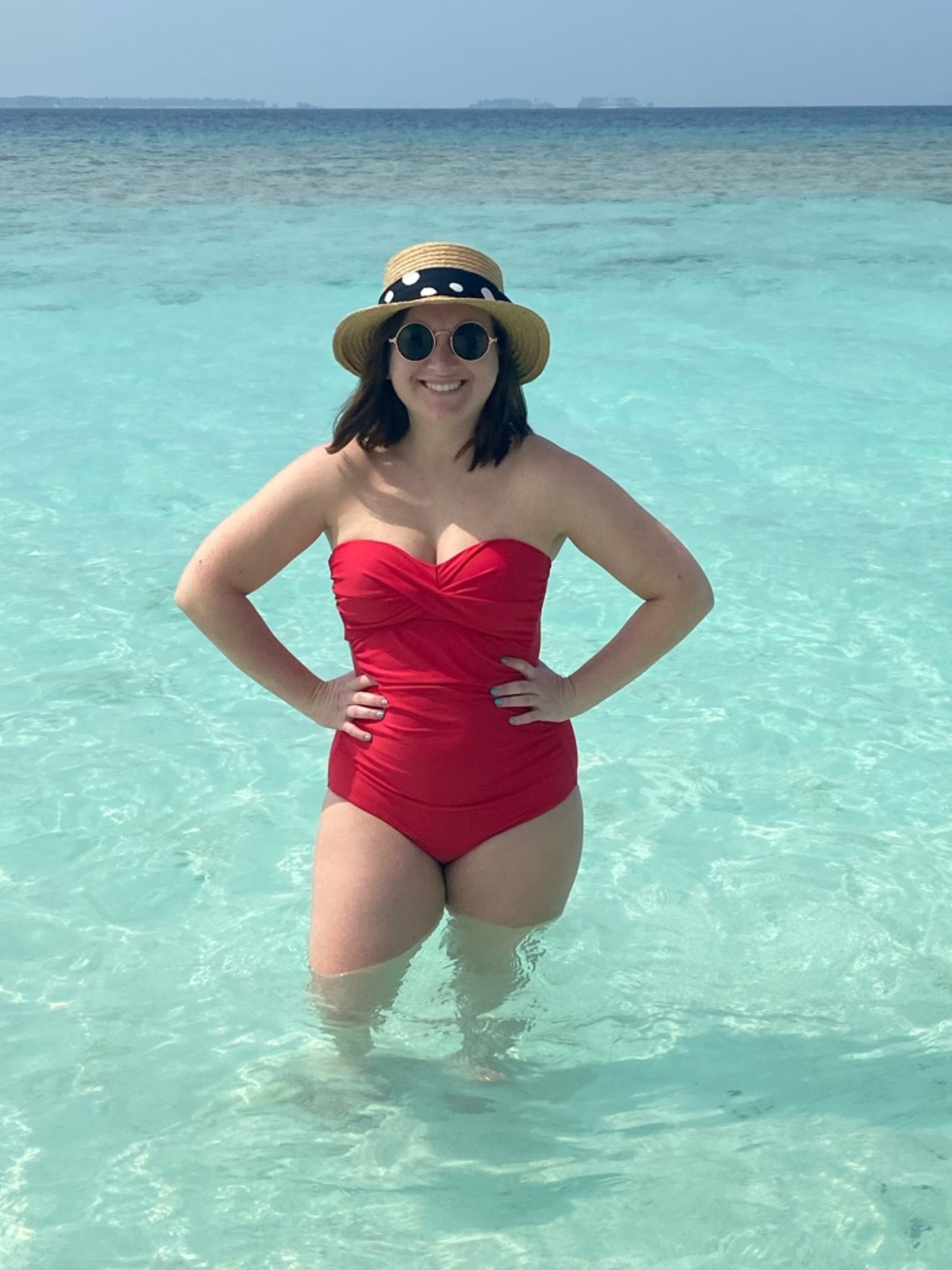 Petite swimwear swimsuit strapless beach holiday red costume ❤️

#LTKsummer #LTKswimwear #LTKpetite