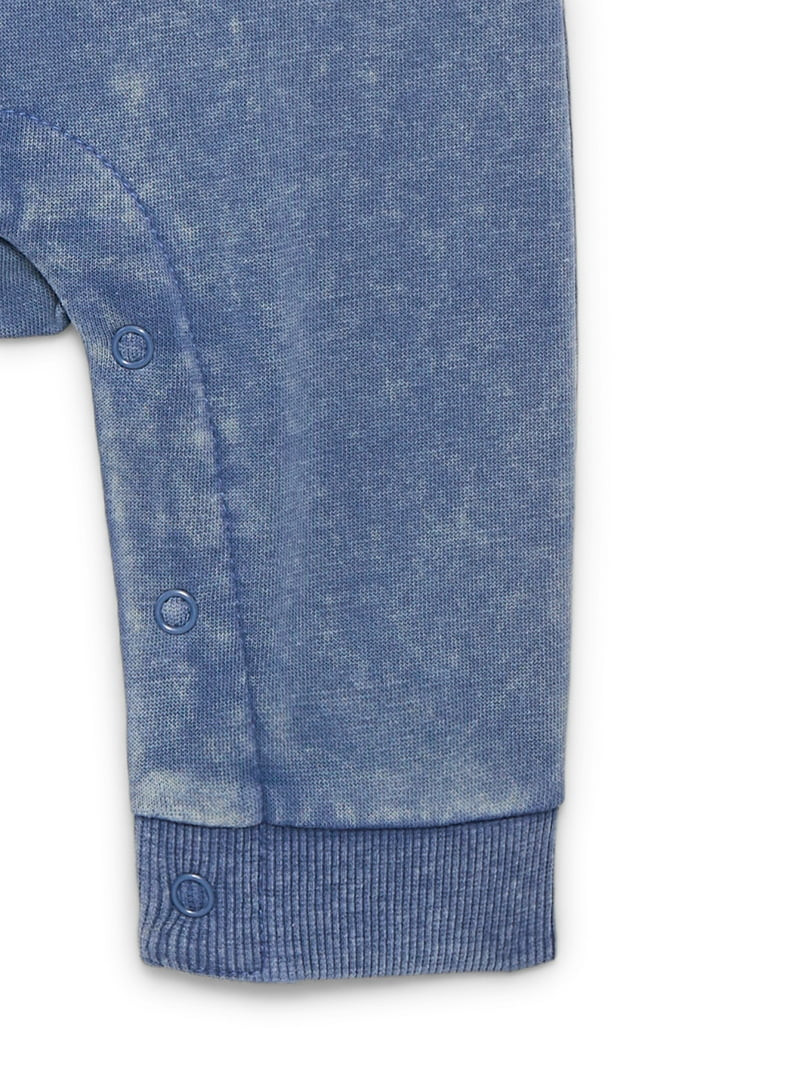 Bluey Baby Boys or Girls Graphic Washed Romper, Sizes 0/3M-24M | Walmart (US)