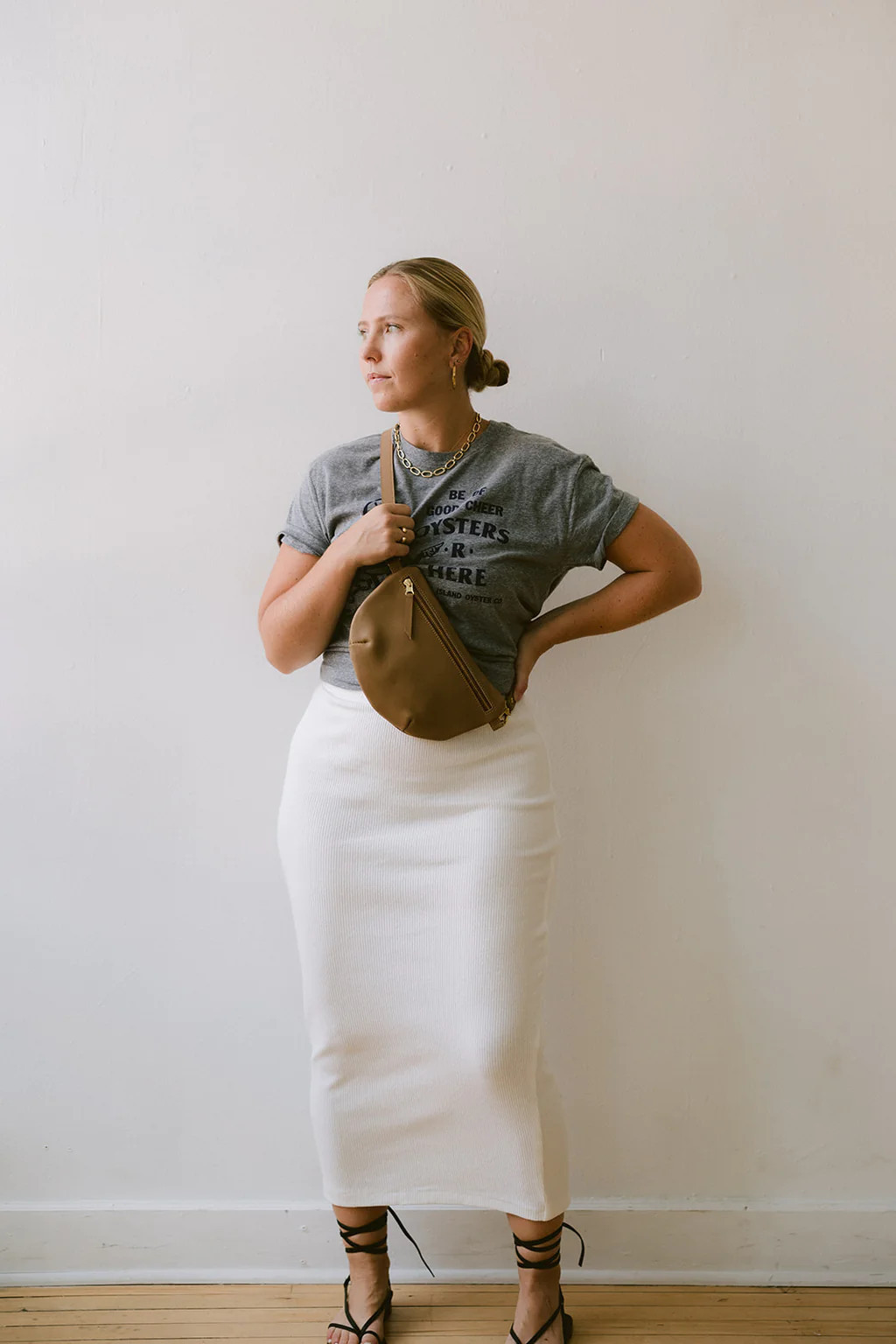 Sling Bag, Latte | Abby Alley