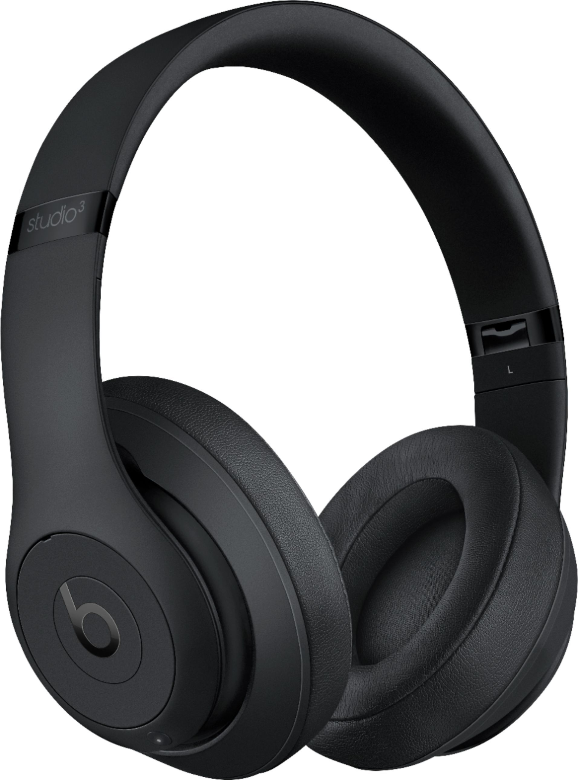 Beats by Dr. Dre Beats Studio³ Wireless Noise Cancelling Headphones Matte Black MX3X2LL/A - Best... | Best Buy U.S.