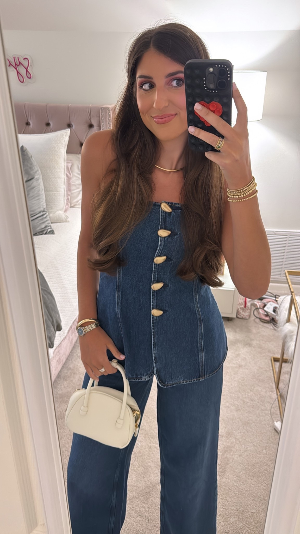 Wearing size M in top!!! 