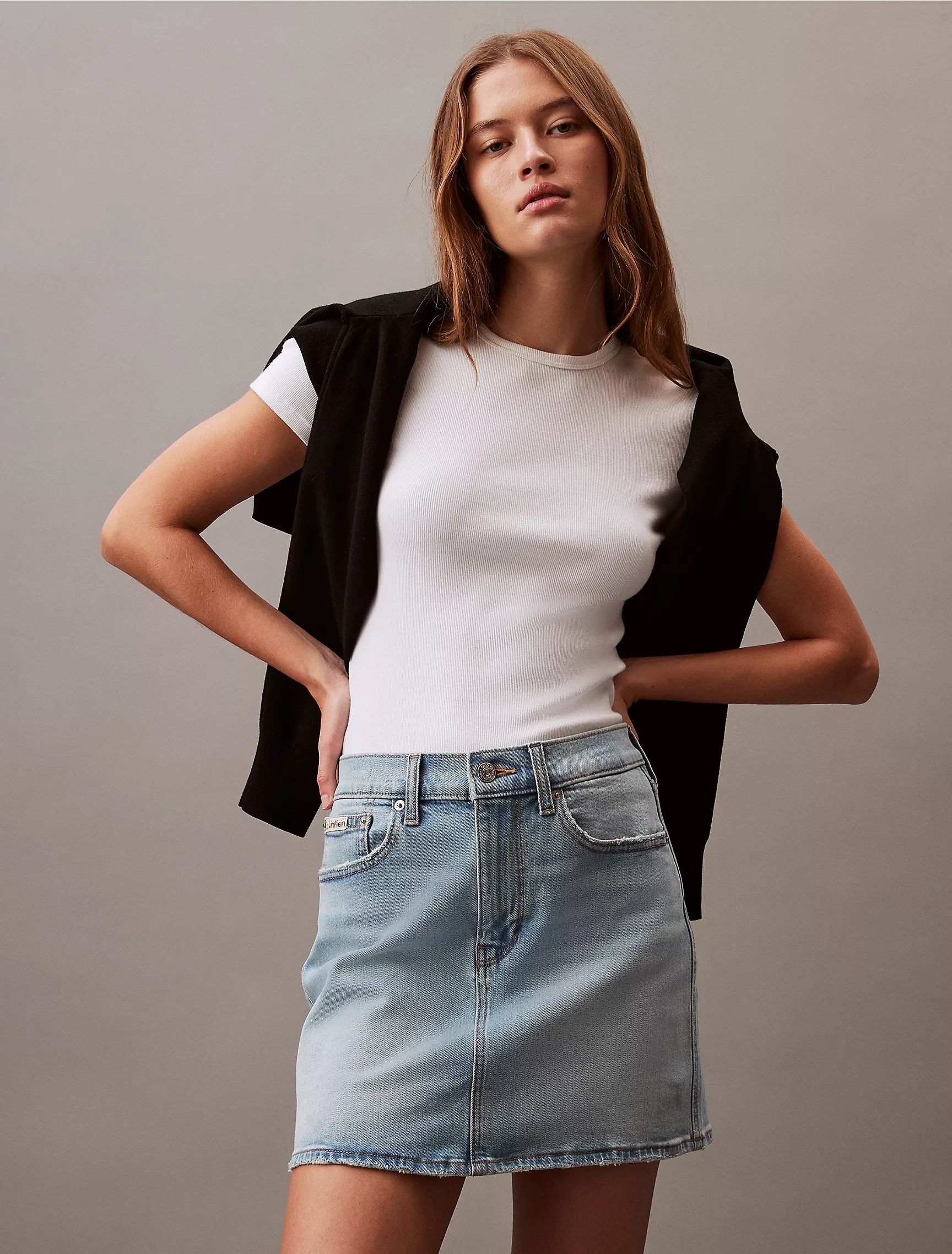 Denim Mini Skirt | Calvin Klein | Calvin Klein (US)