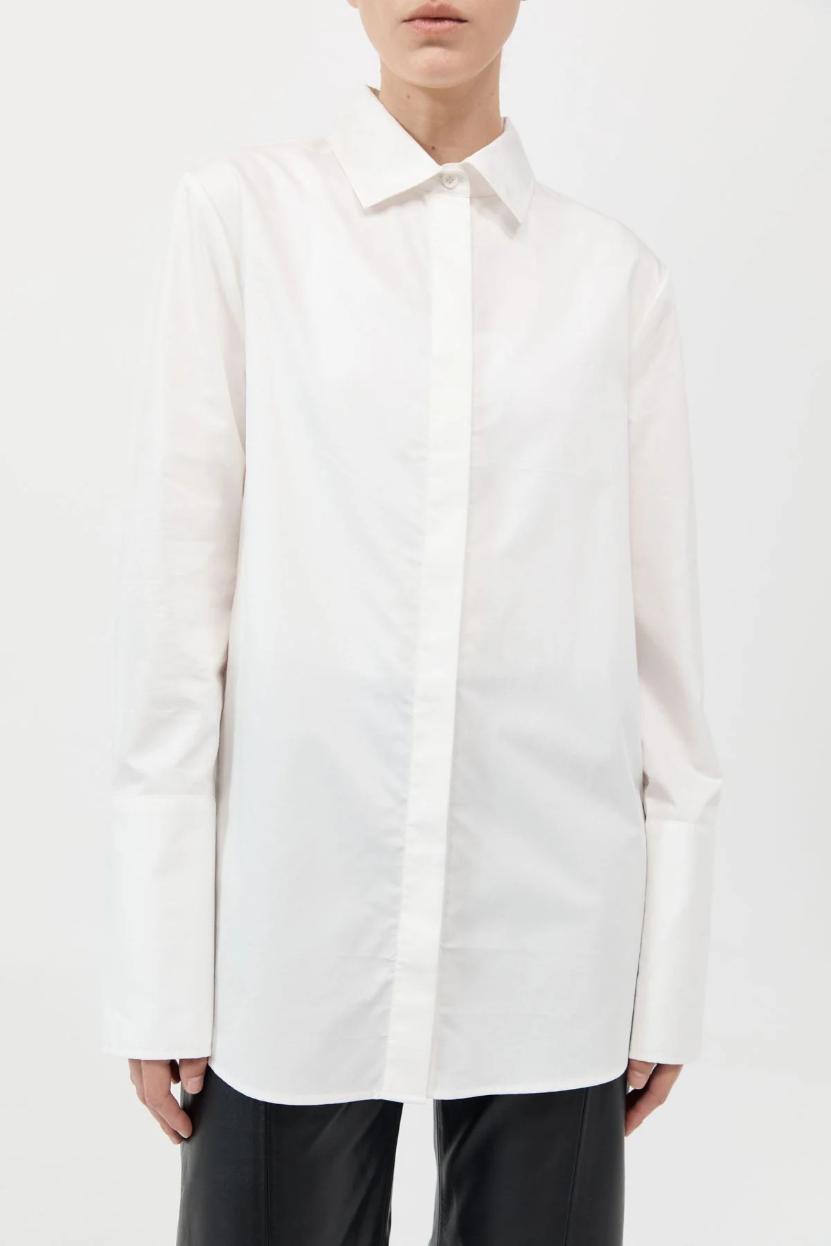Wrap Shirt - White | St. Agni (US, UK, EU)