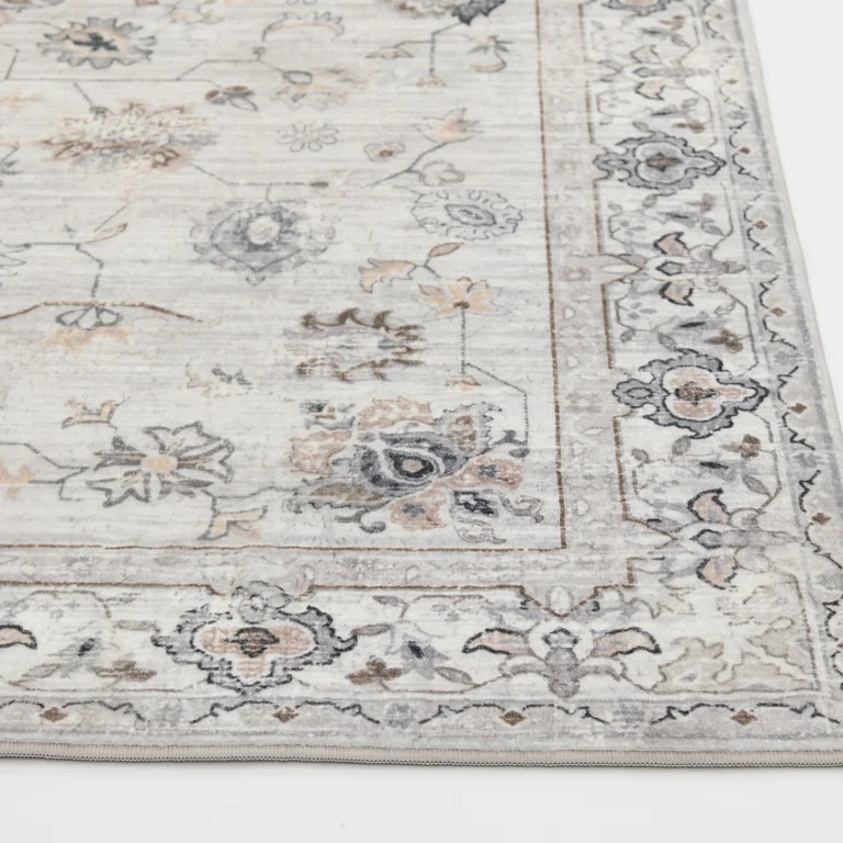 Better Homes & Gardens Persian Faux Fur Indoor Area Rug, Multi, 5'x7' | Walmart (US)