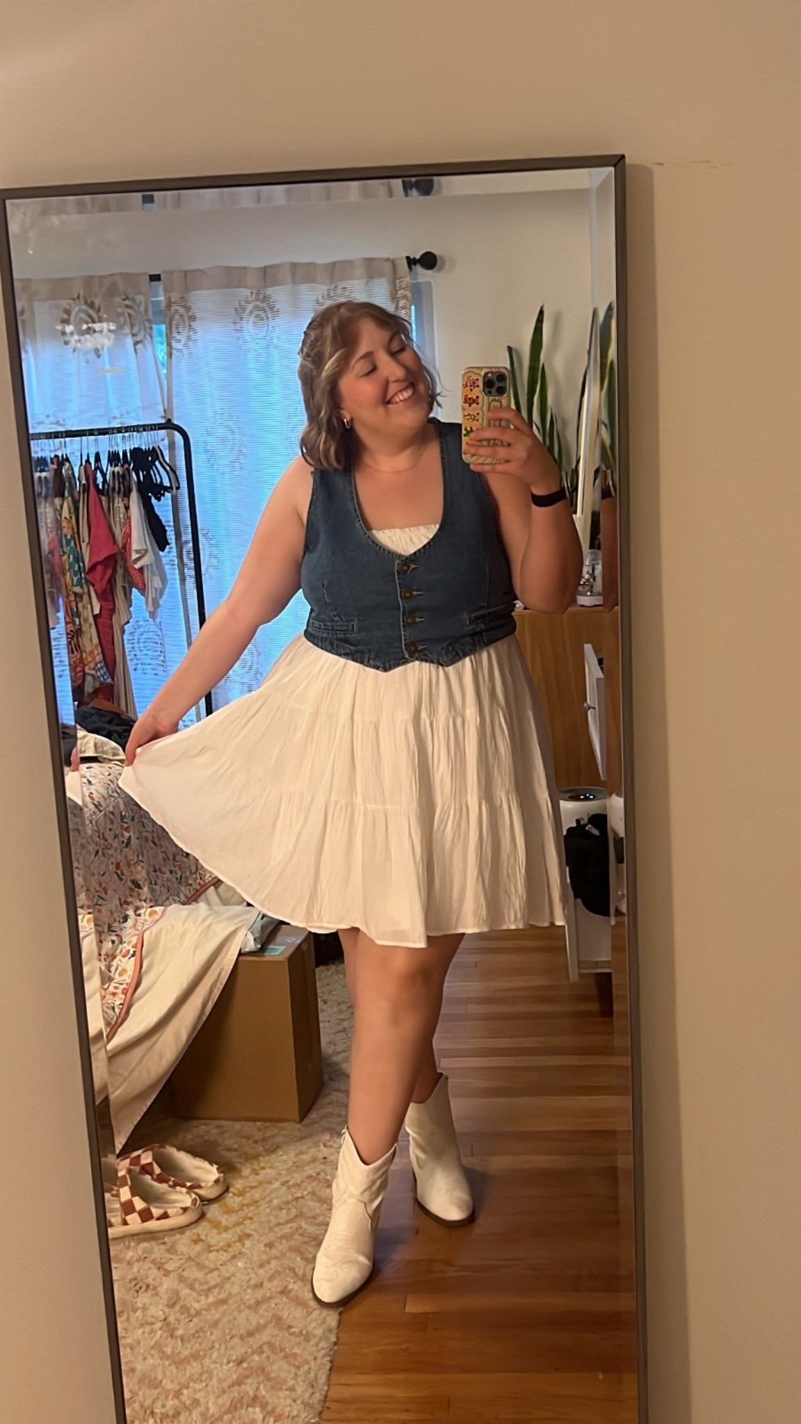 Line dancing fit of the week🤍 

#LTKStyleTip #LTKPlusSize #LTKMidsize