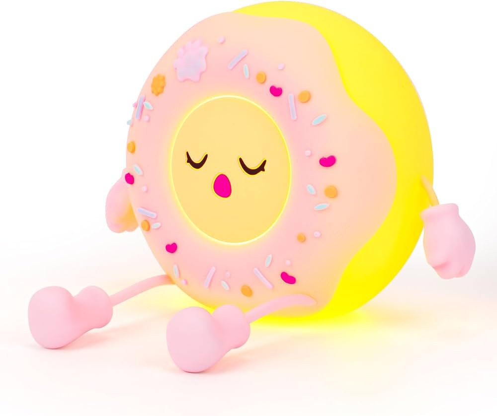 QANYI Donut Lover Light,Rechargeable Novelty Donut Lamp with Soft Touch Control and Sweet Funny S... | Amazon (US)