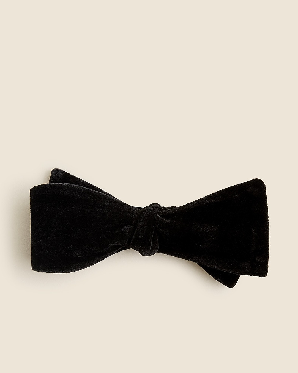 Velvet bow tie | J. Crew US