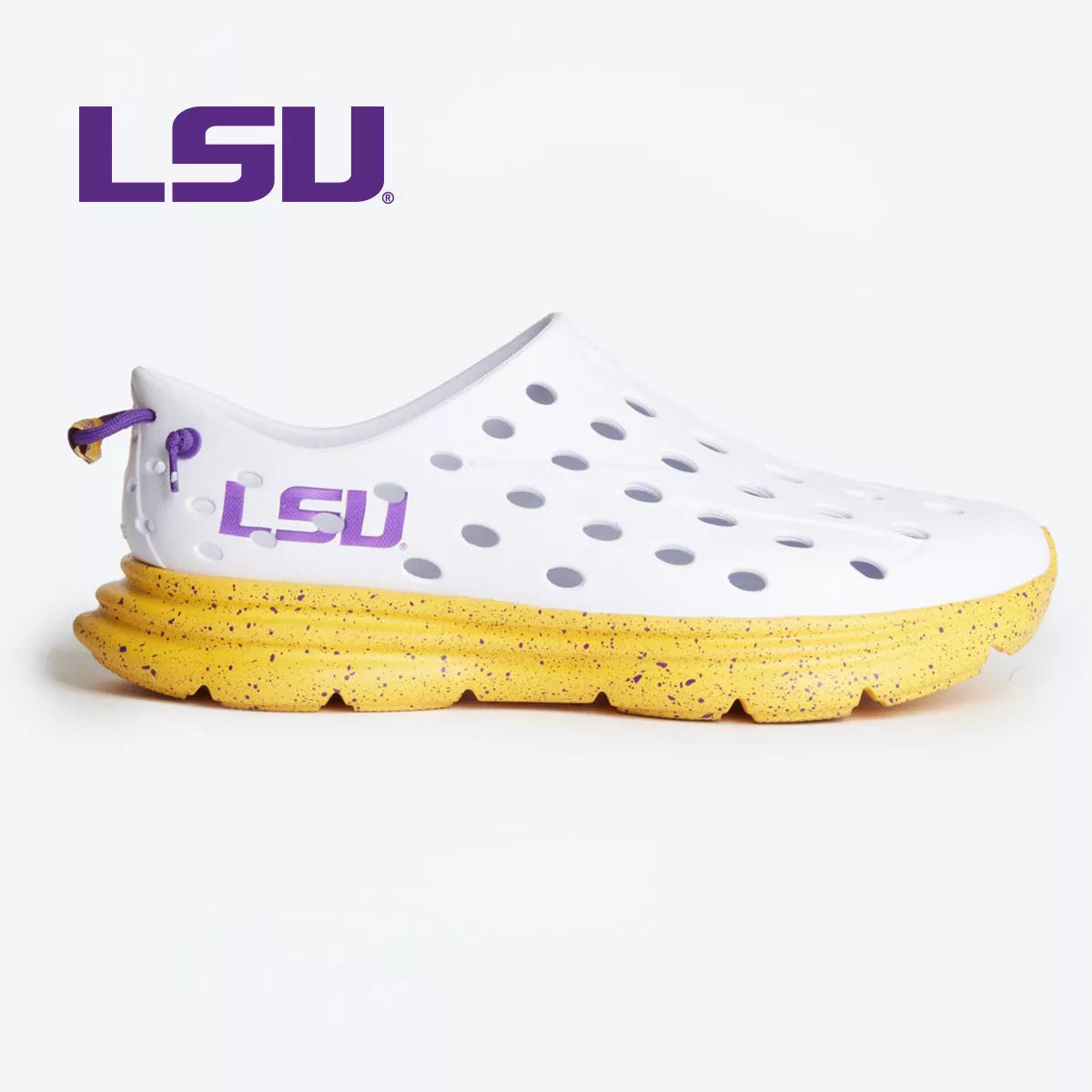 Kane Adult Revive LSU Shoe, Men's, M7/W9, White/Yellow | DICK'S Sporting Goods