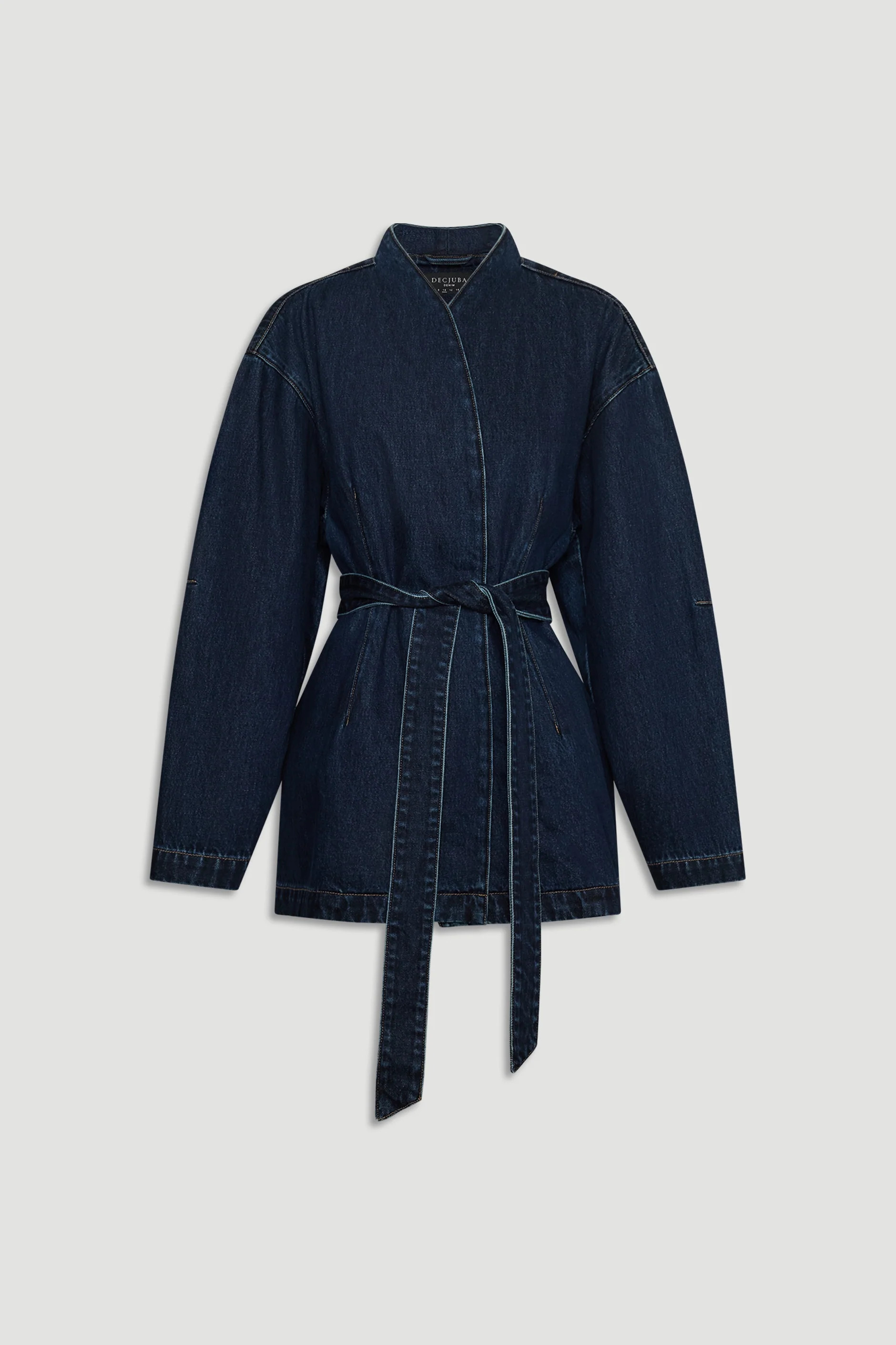 Kylie Denim Blazer Dress - Ink | DECJUBA