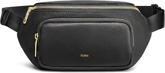 Kattee Fanny Packs for Women, Leather Crossbody Bags for Women Trendy, Small Belt Bag,Fashion Wai... | Amazon (US)